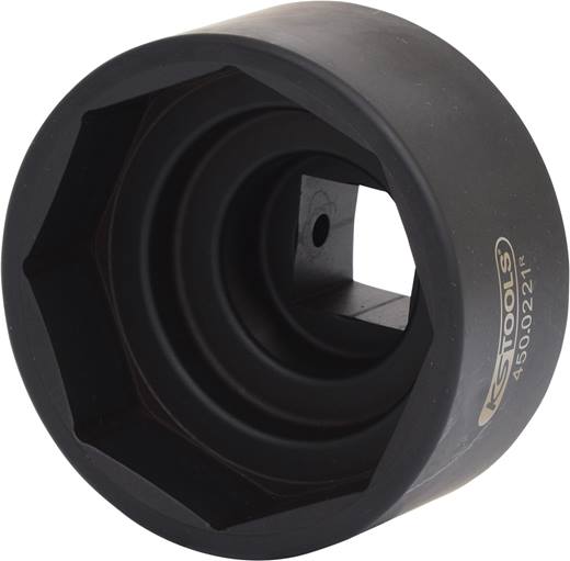 KS Tools 450.0221 3/4''Achsmuttern-Kraftstecknuss 8-kant,80mm