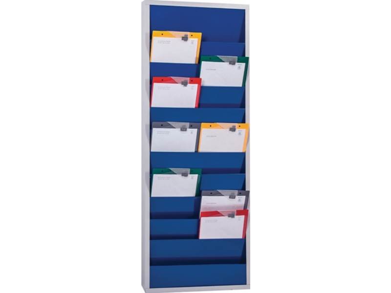 Eichner 9019-00202-08 Werkstattplaner  H1278xB554xT74 mm ultramarinblau, RAL 500