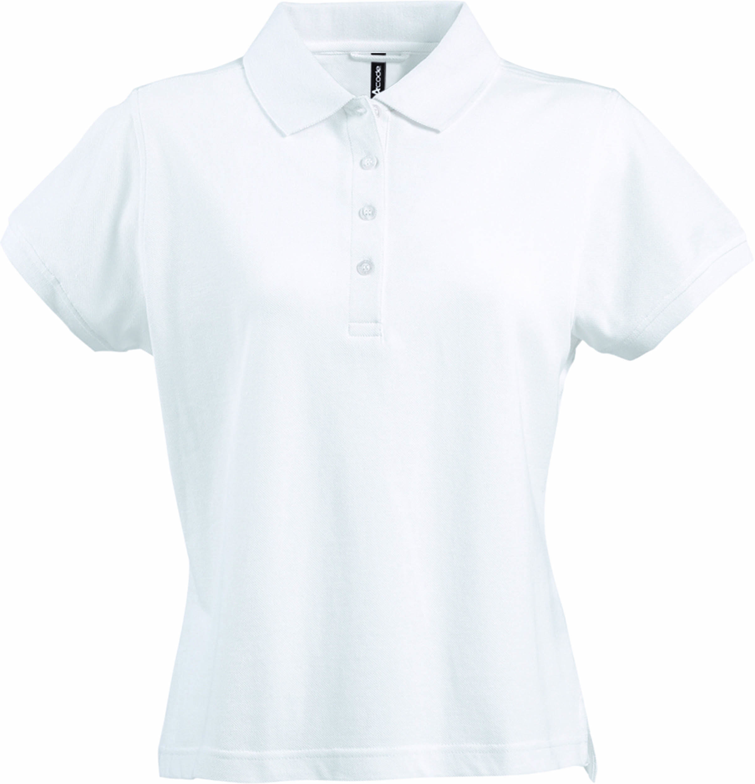 FRISTADS 100221-900 Acode Poloshirt Damen 1723 PIQ  Gr.XL Weiß
