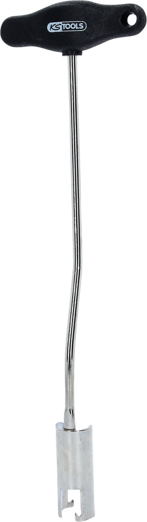 KS Tools 500.7530 T-Griff-Zündkerzenstecker-Abzieher, gebogen, lang
