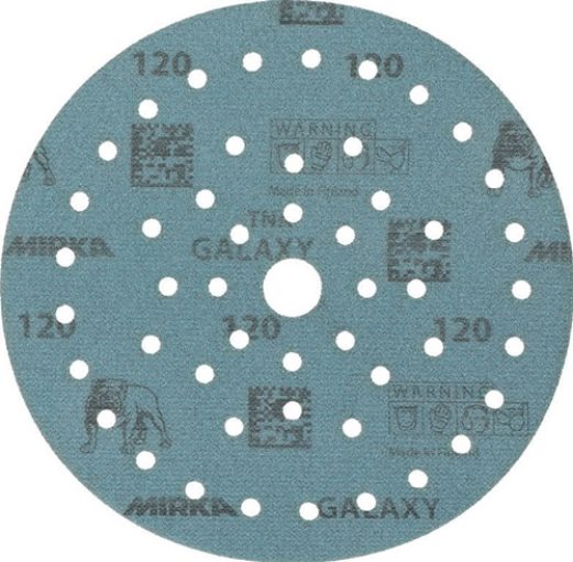 MIRKA FY6M105012 Haftschleifscheibe GALAXY Grip Multifit 150 mm Körnung 120 für