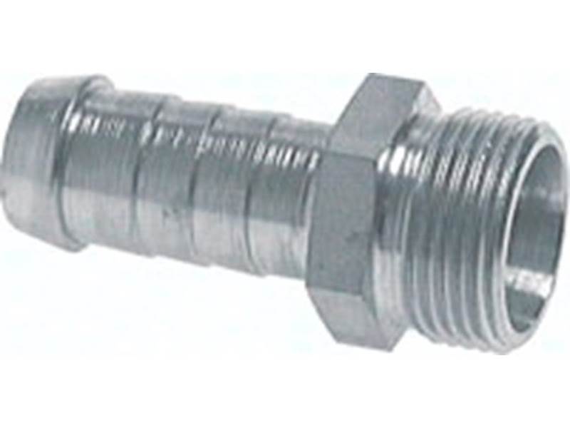 Schlauchnippel M 26 x 1,5 (18 L), 14 - 15mm, Stahl verzinkt 851 1613