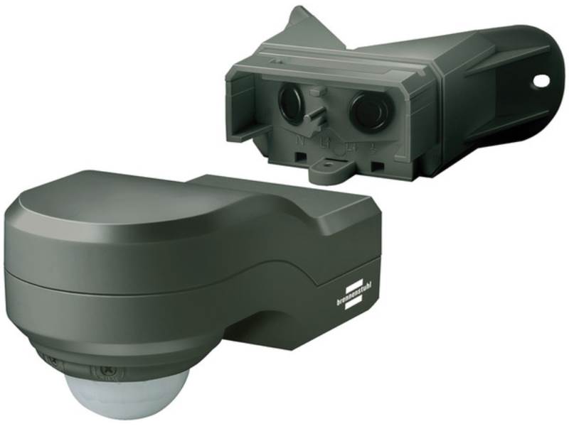 BRENNENSTUHL 1171910 Infrarot-Bewegungsmelder PIR 240 Eckhalterung, anthrazit