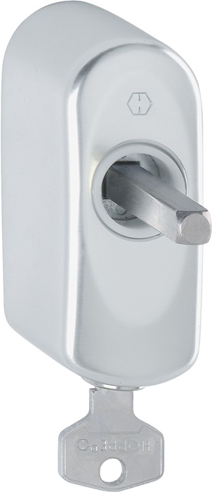 HOPPE 11517773 Rosette EUS950S 100NM Edelstahl 43 mm matt SecuSelect® / Secu100®
