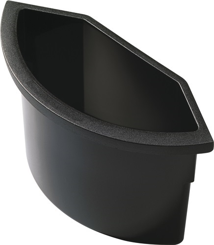 HELIT H6107295 Abfalleinsatz  Kunststoff schwarz 2 l