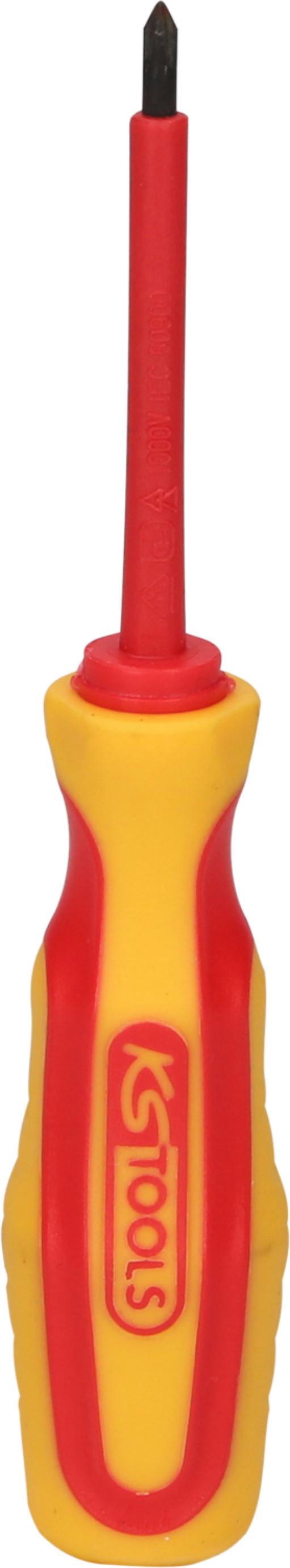 KS Tools 117.0522 ERGOTORQUE VDE PH-Schraubendreher, PH0