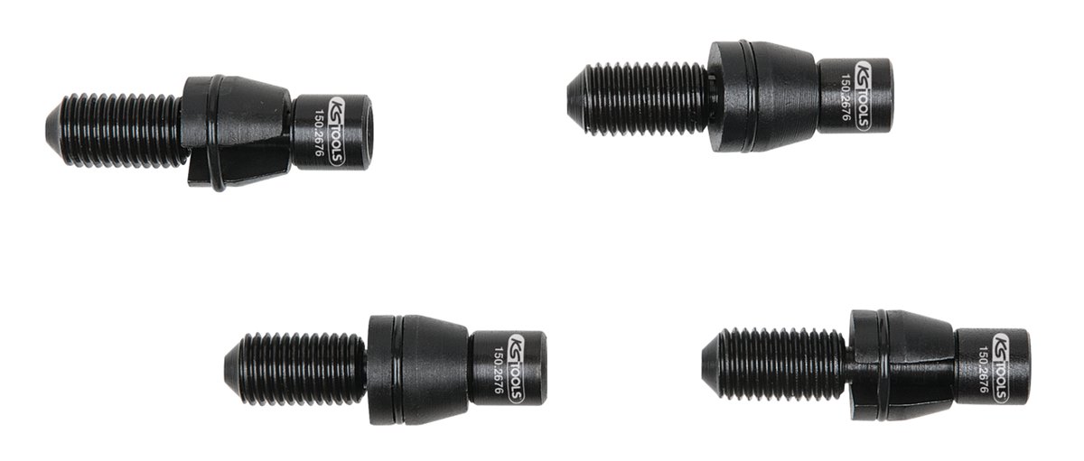 KS Tools 150.2675 VAG Fixierbolzen-Satz für Hilfsrahmen M12 x 1,5