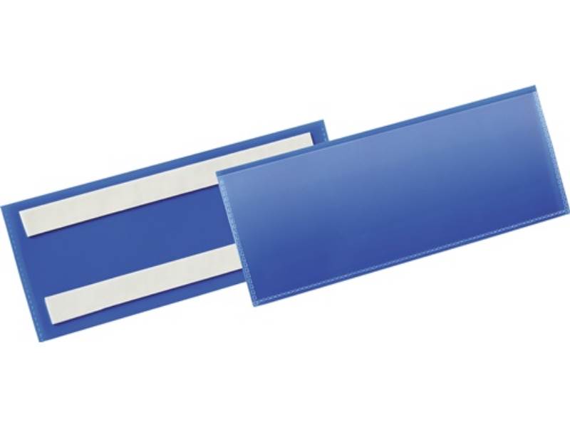 179407 Etikettentasche  B210xH74mm blau selbstklebend