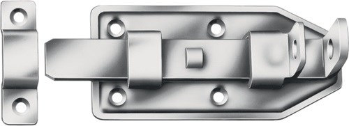 VORMANN 010105120 Türriegel  Länge 120 mm Breite 56 mm Edelstahl