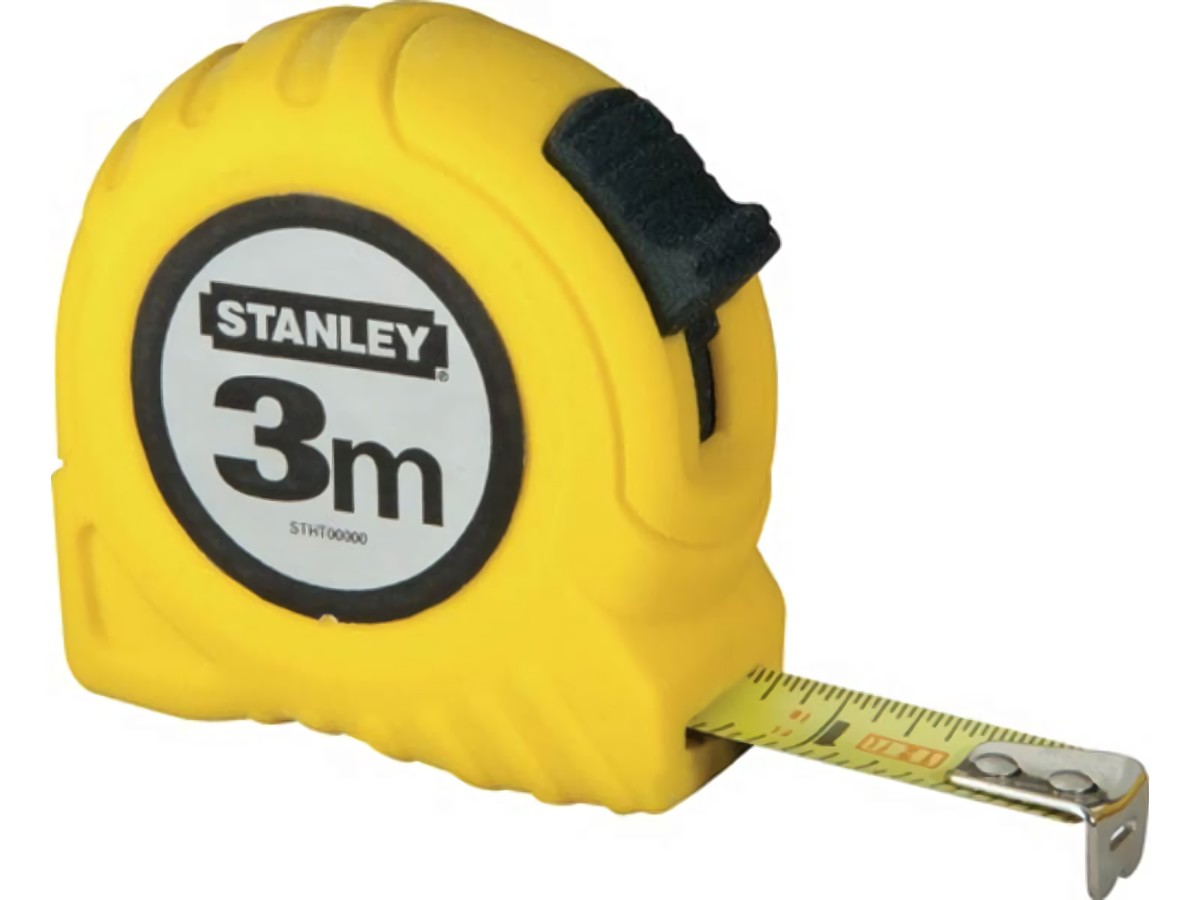 STANLEY 0-30-497 Taschenrollbandmaß  Länge 5 m Breite 19 mm mm/cm EG II Kunststo