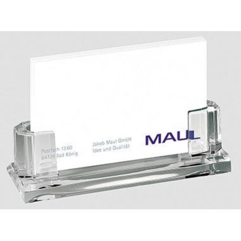 MAUL Visitenkartenbox 1959405 max. 35Karten Acryl