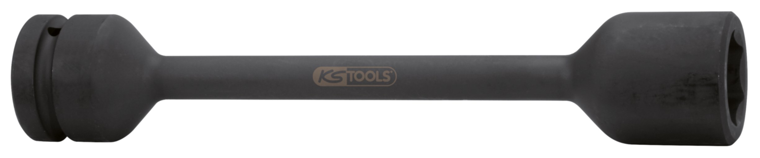 KS Tools 515.1462 1'' Sechskant-Torsions-Kraftstecknuss, XL, 27mm, 350Nm
