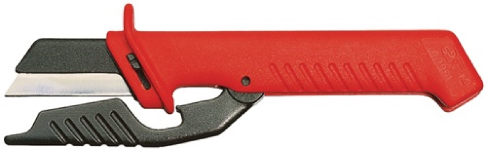 KNIPEX 98 56 Kabelmesser  Länge 185 mm Klingenlänge 50 mm mit Schutzkappe VDE