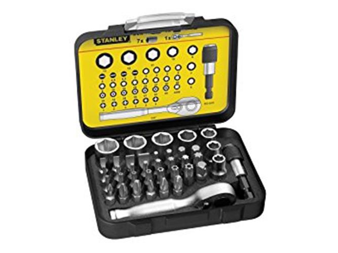 Stanley 1-13-906 Bit-Satz 39-tlg Bithalter + Miniknarre
