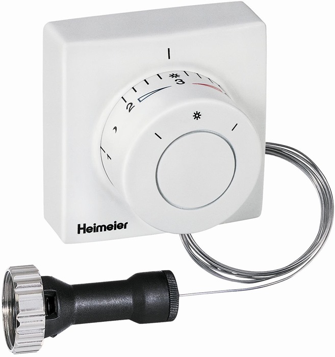 HEIMEIER 2802-00.500 Thermostat-Kopf F Ferneinsteller Kapillarrohr 2 m mit Nulls
