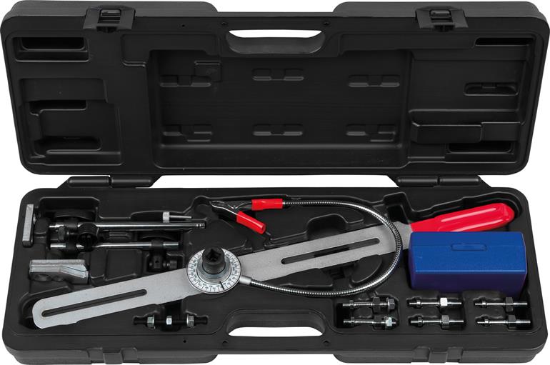 KS Tools 150.2425 Zweimassenschwungrad Prüfwerkzeug-Satz, 21-tlg.