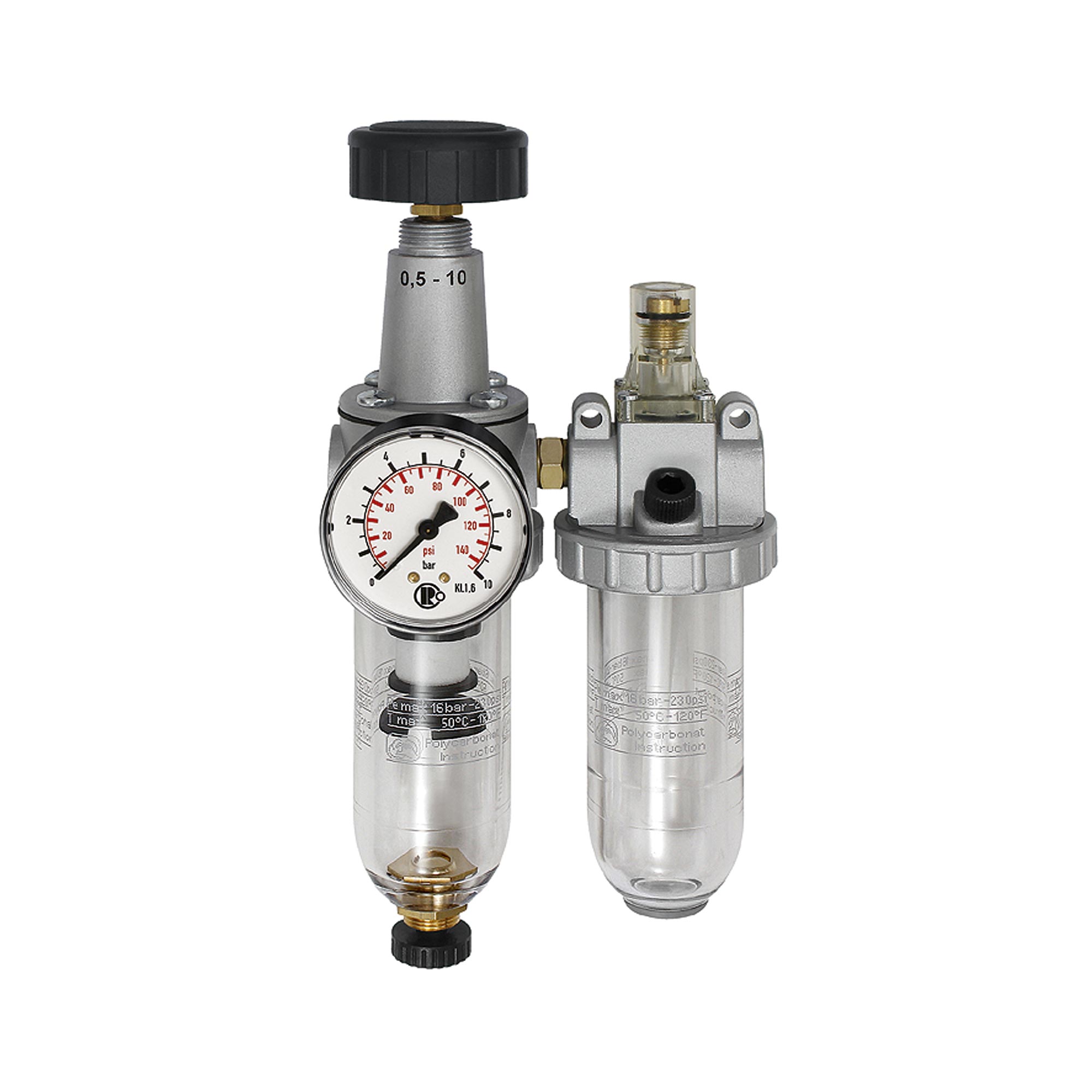 RIEGLER 101049 Wartungseinheit Standard Gewinde mm 19,17 halbautomatisch BG III