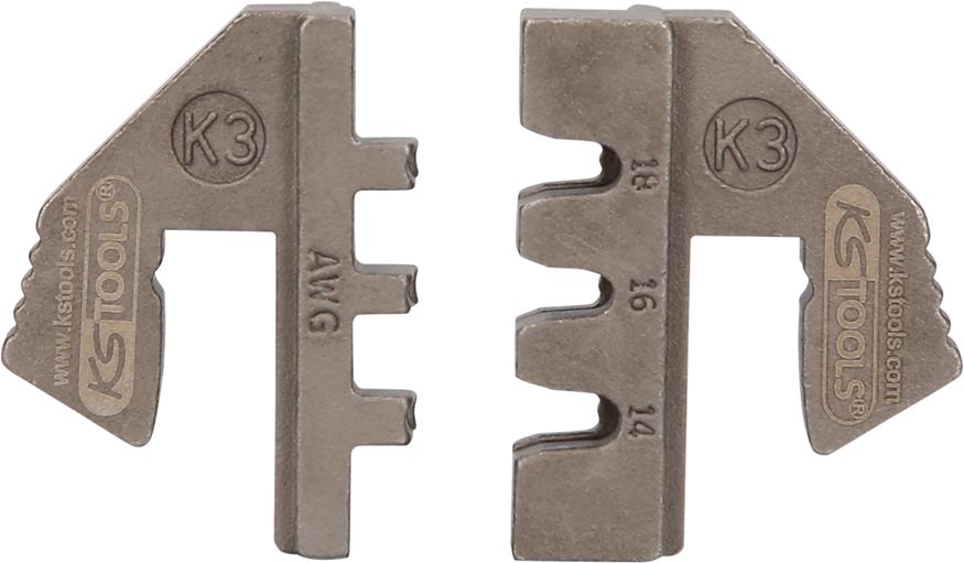 KS-Tools 115.1438 Crimp-Einsatz für DT und DTM, Ø 1,0/1,5/2,5 mm²