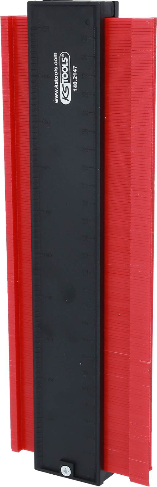 KS Tools 140.2147 Konturen-Lehre, Kunststoff, 250 mm lang