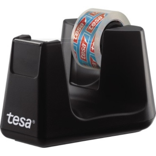 tesa Tischabroller ecoLogo Smart 53903-00000-00 schwarz +Klebefilm