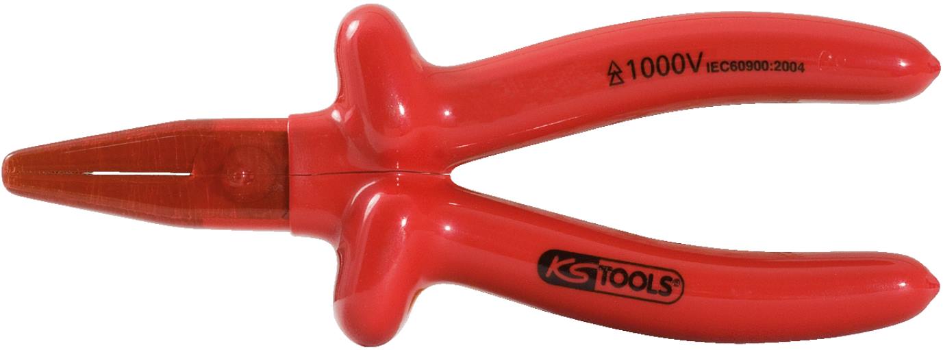 KS Tools 117.1715 1000V Flachzange, beschichteter Arbeitskopf, 160mm