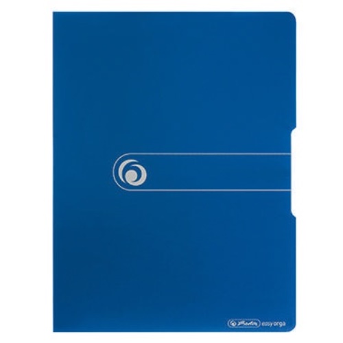 Herlitz Klemmbrettmappe 11217213 DIN A4 Polyfoam blau