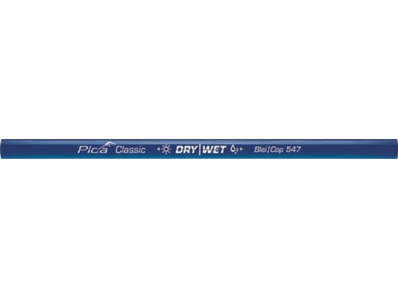 PICA 547/24-100 Zimmermannsblei-/Kopierstift 547/24 Länge 24 cm 2H/Kopiermine un