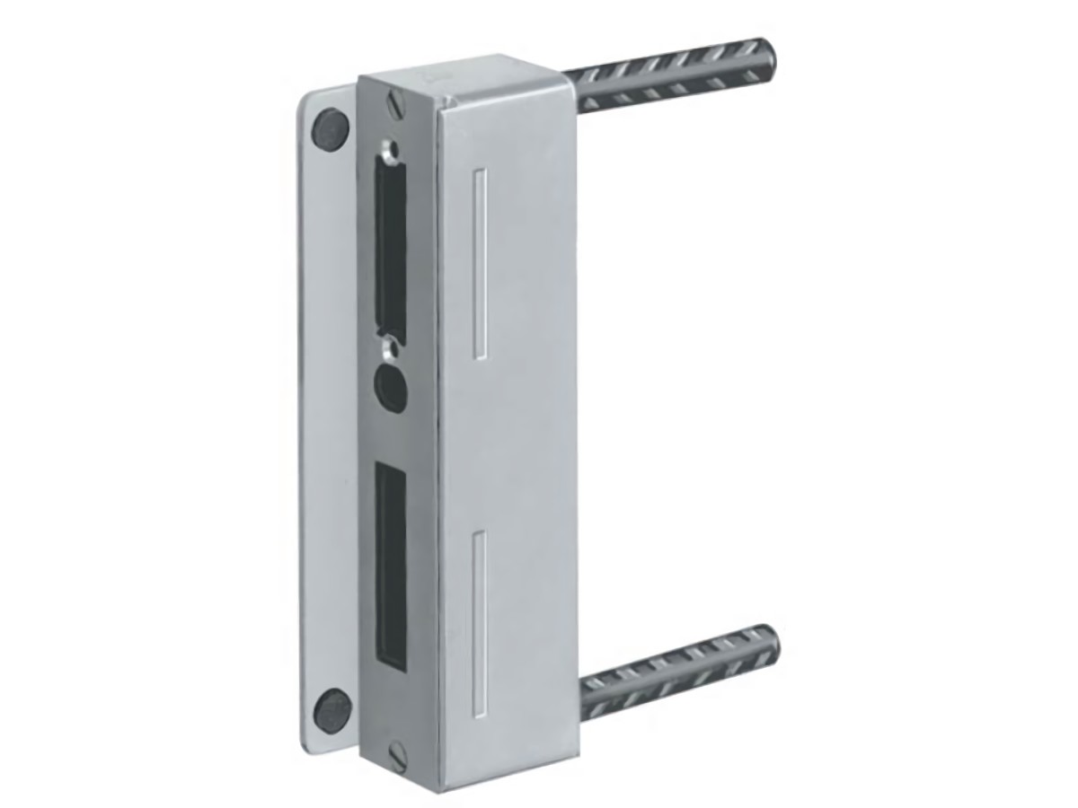 AMF 14894 Schließkasten 147-40 passend für E-Öffner verzinkt zum Anschrauben