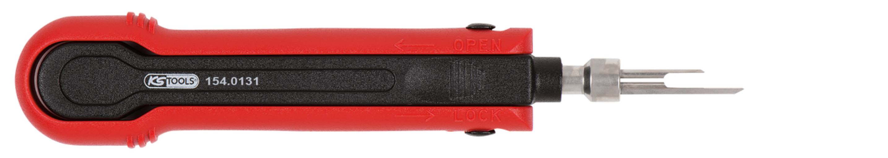 KS Tools 154.0131 Entriegelungswerkzeug für Flachstecker 6,3 mm, 8,00 mm