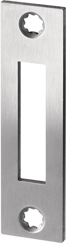 BKS S4120008 Flachschließblech S412 Edelstahl käntig Stulpbreite 24 mm