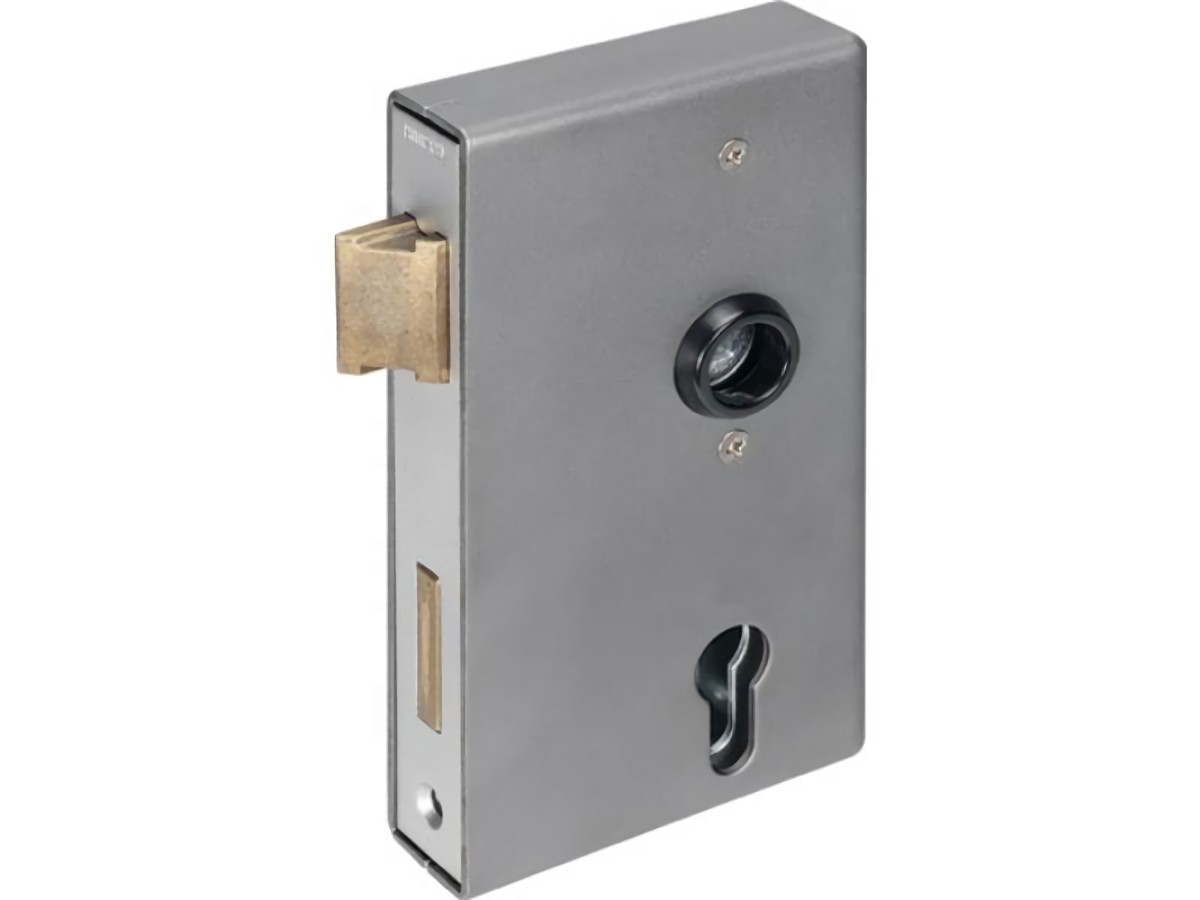 AMF 10496 Schlosskasten 140UM DIN links / rechts Maß A40xB94,5xC173 mm Dornmaß 6