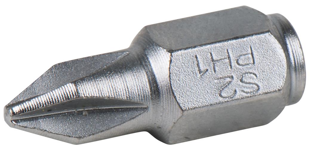 KS Tools 918.3043 1/4'' Mini-Bit für Kreuz-Schlitz-Schrauben PH 2, 18 mm
