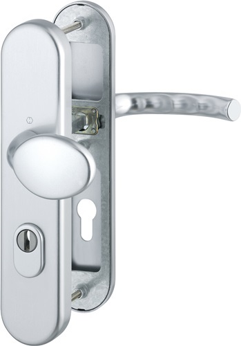 HOPPE 3666932 Schutzgarnitur Tôkyô 76G/3332ZA/3410/1710 Aluminium F1 72 mm 41-46