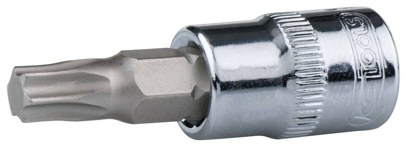 KS Tools 918.2407 1/4 CHROMEplus Bit-Stecknuss Torx, T6