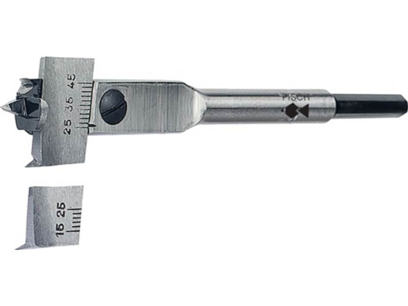 FISCH-TOOLS 051222-075 Zentrumbohrer Type 0500 Bohr-D. 22 - 76 mm Länge 190 mm S