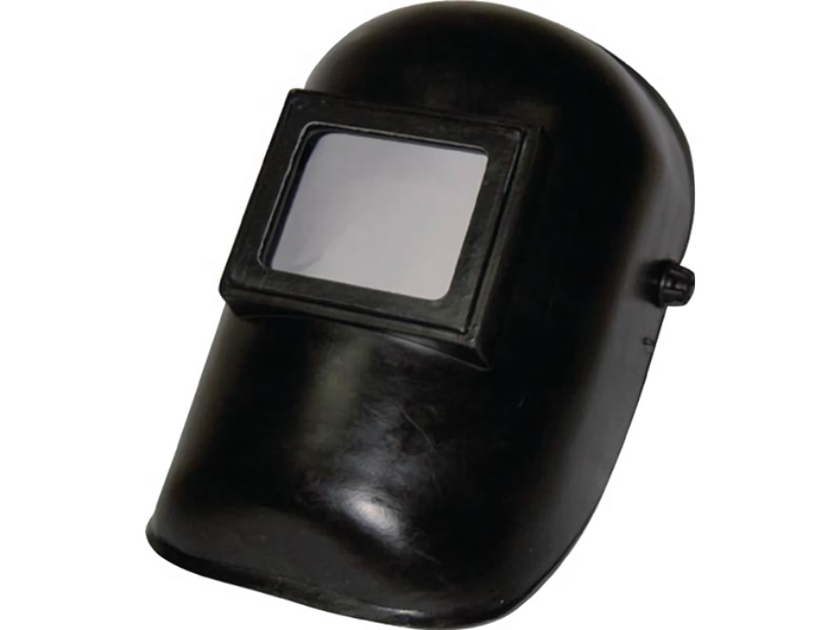 SCHMICO 2545I M.GLAESERN Schweißerkopfschutzhaube  mit DIN-9-Glas und Vorsatzgla