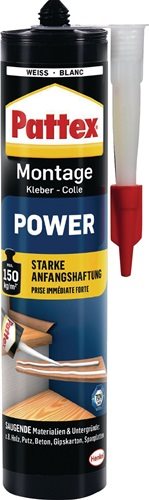 PATTEX PXP37 Montagekleber POWER weiß  370 g