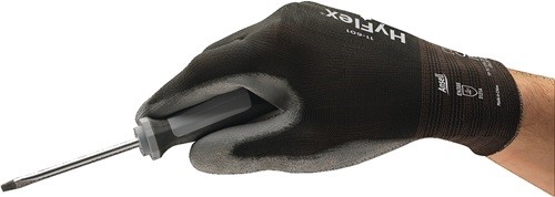 ANSELL 11-601-8 Handschuhe HyFlex 11-601 Gr.8 schwarz/grau Nylon m.Polyuretha