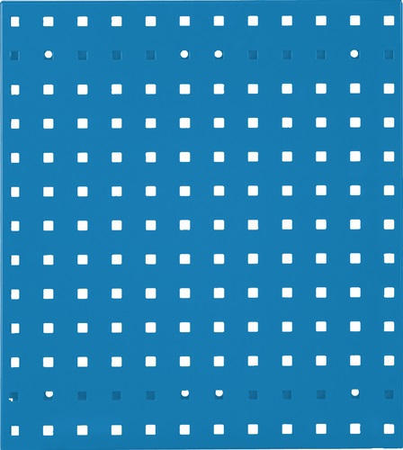 RASTERPLAN 4001.00.0510 Lochplatte  B450xL500mm himmelblau, RAL 5015