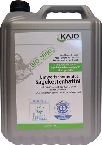 KAJO 34200004 Sägekettenhaftöl BIO 2000 76 mm²/s (bei 40°C) 5 l