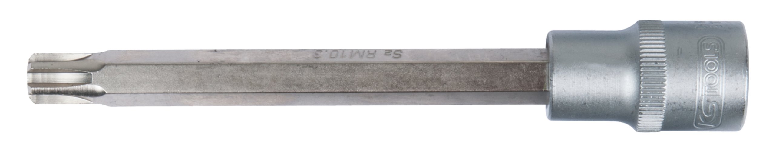 KS Tools 911.4525 Bit-Stecknuss für RIBE®-Schrauben, M14, Länge 140 mm
