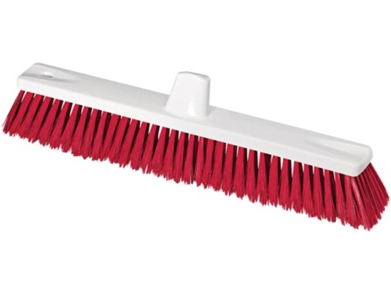NÖLLE 18234552 HACCP-Besen  Länge 450 mm Borstenstärke 0,50 mm rot