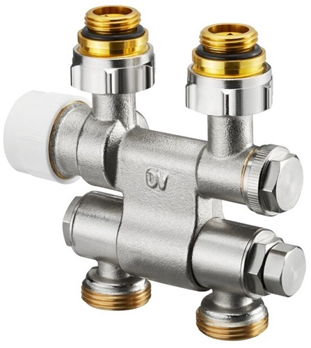OVENTROP 1184035 Anschlussarmatur Multiblock TF an Heizkörper mit IG 1/2Zoll sch