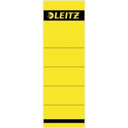 Leitz Ordneretikett 16420015 kurz/breit Papier gelb 10 St./Pack.