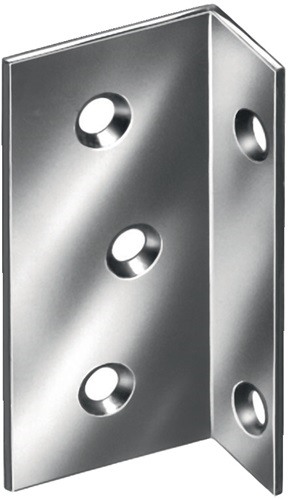 VORMANN 000172075Z Breitwinkel  Schenkellänge 75 mm blau verzinkt ungleichschenk