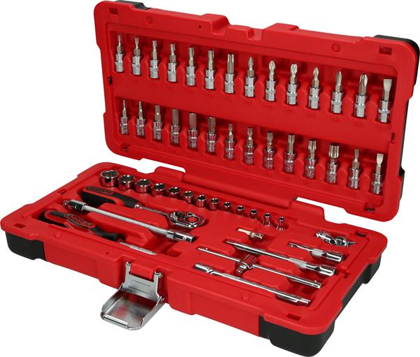 KS Tools 958.0650 1/4 CHROMEplus Steckschlüssel-Satz, 50-tlg.