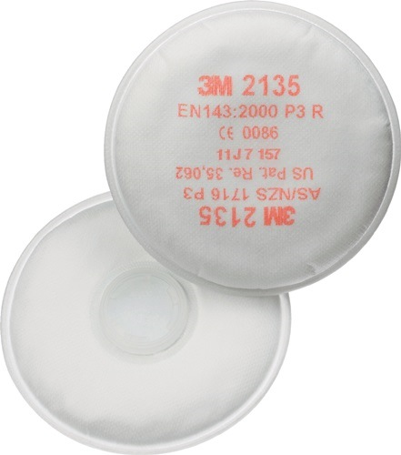 3M 7000029734 Rundpartikelfilter 2135 EN 1473:2000 P3 f.4000370675,-680, -690,-6