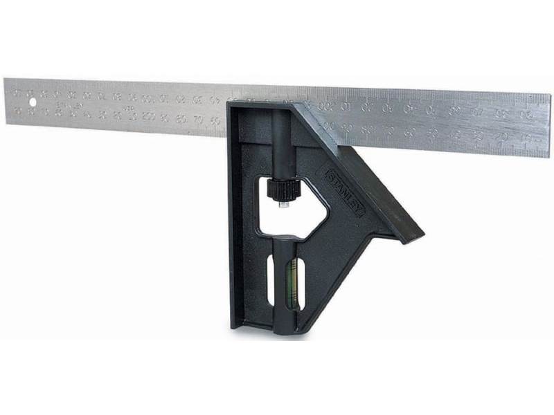 Stanley 2-46-222 Kombinationswinkel Metallgriff 300mm