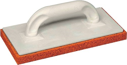 KRONEN-HANSA 41 14 28 Reibebrett  grob, mit Schwammgummiauflage Kunststoff L280x