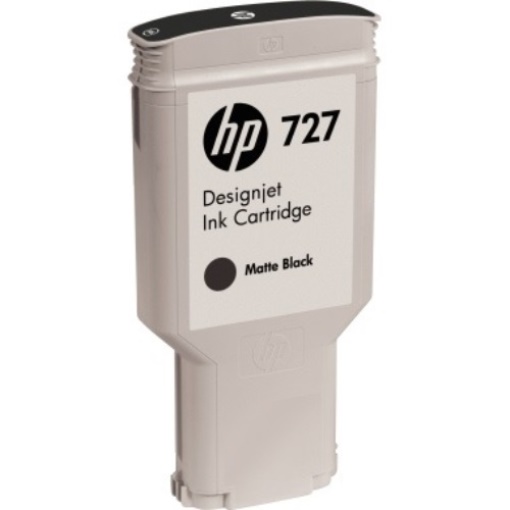 HP Tintenpatrone C1Q12A 727 300ml mattschwarz